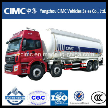 Camion-citerne à camions en vrac Foton 8X4 Camion-citerne en poudre Camion-citerne pour transport de ciment